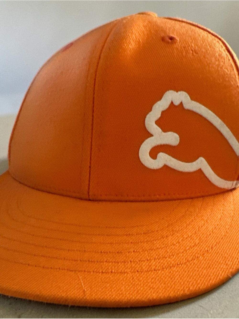NWT PUMA Monoline 210 Fitted Cap Flat Brim